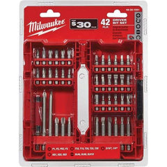 Milwaukee Tool - Power & Impact Screwdriver Bit Sets Point Type: Assorted Bit Type: Driver - All Tool & Supply