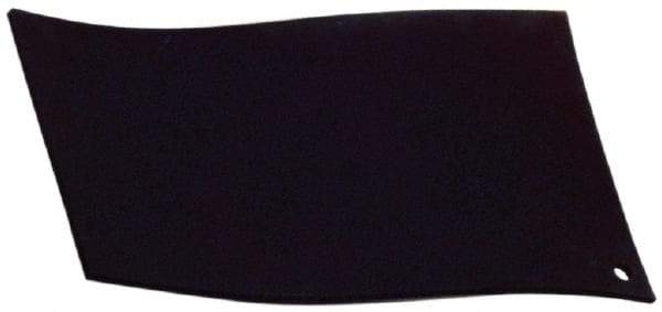 Made in USA - 24" Long, 12" Wide, 3/16" Thick, Neoprene Rubber Foam Sheet - 50 to 60 Durometer, Black, -40 to 220°F, 1,500 psi Tensile Strength, Stock Length - All Tool & Supply