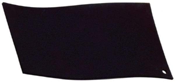 Made in USA - 24" Long, 12" Wide, 0.031" Thick, Neoprene Rubber Foam Sheet - 35 to 45 Durometer, Black, -20 to 180°F, 1,000 psi Tensile Strength, Adhesive Backing, Stock Length - All Tool & Supply
