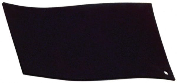 Sheet: Neoprene Rubber, 12″ Wide, 12″ Long, Black Durometer 65 to 75