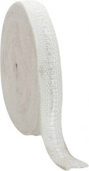 Made in USA - 1/8" Thick x 1-1/2" Wide, Fiberglass Gasket Tape - All Tool & Supply