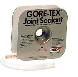 Value Collection - 15' Long x 5/8" Wide Gore Tex Joint Sealant - White, 1-5/8 to 2" Approximate Flange Form Width - All Tool & Supply