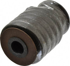 Made in USA - 1/2" x 7.6' Spool Length, Acrylic Fiber Graphite Yarn Compression Packing - 500° F Max, Dark Gray - All Tool & Supply