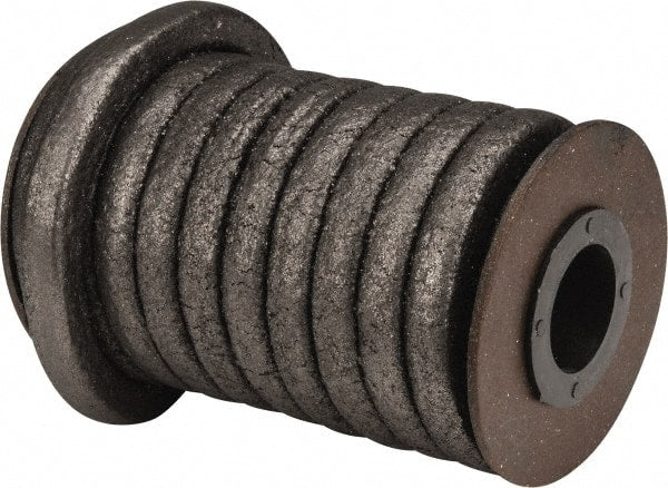 Made in USA - 3/8" x 12.4' Spool Length, Graphite Impregnated Aramid Compression Packing - All Tool & Supply