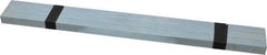 Made in USA - 12" Long x 7/16" High x 7/16" Wide, Zinc-Plated Oversized Key Stock - C1018 Steel - All Tool & Supply