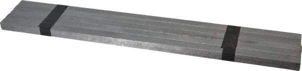 Made in USA - 12" Long x 3/8" High x 3/8" Wide, Over/Undersized Key Stock - 1090/1095 Steel - All Tool & Supply