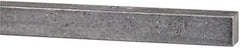 Made in USA - 12" Long x 1/2" High x 1/2" Wide, Over/Undersized Key Stock - 1090/1095 Steel - All Tool & Supply