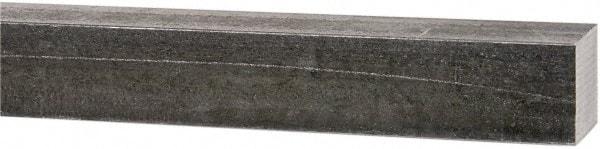 Made in USA - 12" Long x 1" High x 1" Wide, Over/Undersized Key Stock - 1090/1095 Steel - All Tool & Supply