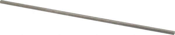 Made in USA - 12" Long x 3/16" High x 3/16" Wide, Undersized Key Stock - 18-8 Stainless Steel - All Tool & Supply