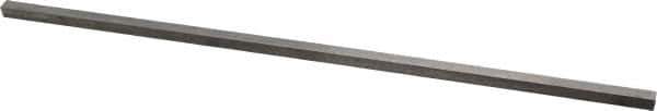Made in USA - 12" Long x 1/4" High x 1/4" Wide, Undersized Key Stock - 18-8 Stainless Steel - All Tool & Supply