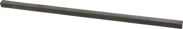 Made in USA - 12" Long x 3/8" High x 3/8" Wide, Undersized Key Stock - 18-8 Stainless Steel - All Tool & Supply