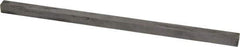 Made in USA - 12" Long x 1/2" High x 1/2" Wide, Undersized Key Stock - 18-8 Stainless Steel - All Tool & Supply