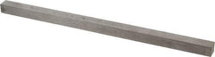 Made in USA - 12" Long x 9/16" High x 9/16" Wide, Undersized Key Stock - 18-8 Stainless Steel - All Tool & Supply