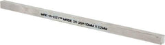 Value Collection - 12" Long, Zinc-Plated Oversized Key Stock - C1045 Steel - All Tool & Supply