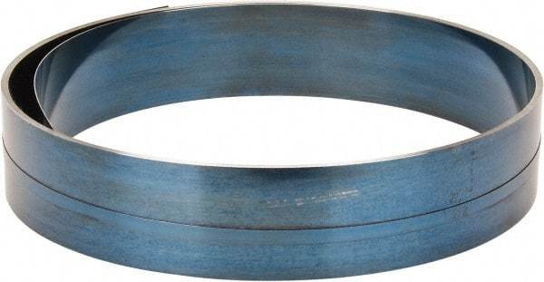 Value Collection - 0.02 Inch Thick x 3 Inch Wide x 35 Ft. Long, Spring Steel Coil - 1095 Blue Tempered Steel - All Tool & Supply