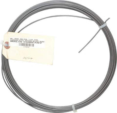 Value Collection - 34 Gage, 0.094 Inch Diameter x 43 Ft. Long, High Carbon Steel, Tempered Music Wire Coil - ASTM A228, 1 Lb. Shipping Weight - All Tool & Supply