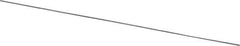 Value Collection - 25 Gage, 0.059 Inch Diameter x 1 Ft. Long, High Carbon Steel, Cut and Straightened Music Wire - ASTM A228 - All Tool & Supply