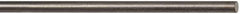 Value Collection - 21 Gage, 0.047 Inch Diameter x 1 Ft. Long, 302/304 Cut and Straightened Music Wire - ASTM A580 - All Tool & Supply