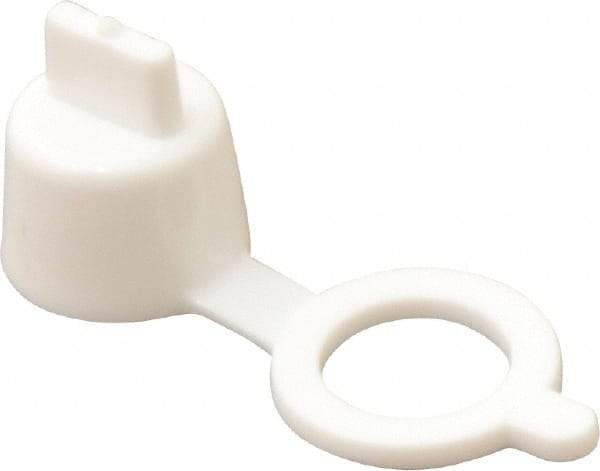 Caplugs - Grease Fitting Cap - White, 100 Pieces - All Tool & Supply