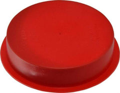 Caplugs - Press Fit Plug - 2 NPT" OD, Polyethylene, Red - All Tool & Supply