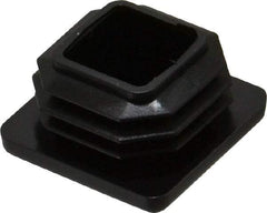 Caplugs - Square Head Plug - 1" OD, Polyethylene, Black - All Tool & Supply