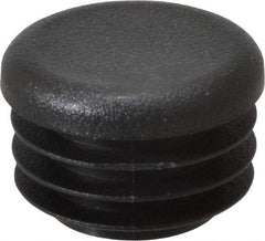 Caplugs - Round Head Plug - 7/8" OD, Polyethylene, Black - All Tool & Supply