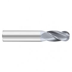 23/64 x 1 x 2-1/2 4 Flute Ball Nose  End Mill- Series 3200SD - All Tool & Supply