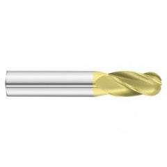 27/64 x 1 x 2-3/4 4 Flute Ball Nose  End Mill- Series 3200SD - All Tool & Supply