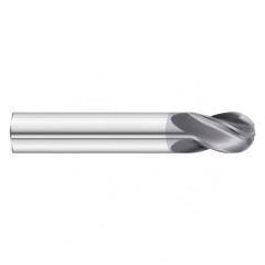 1" x 1 x 4 4 Flute Ball Nose  End Mill- Series 3200STB - All Tool & Supply