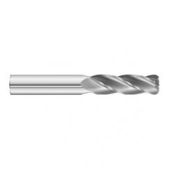 5/16 Dia. x 4 Overall Length 4-Flute .060 C/R Solid Carbide SE End Mill-Round Shank-Center Cut-Uncoated - All Tool & Supply