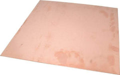 Value Collection - 0.032 Inch Thick x 12 Inch Square, Copper Sheet - Alloy 110 - All Tool & Supply