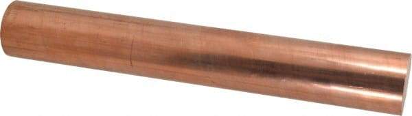 Value Collection - 1-3/4 Inch Diameter x 12 Inch Long, Copper Round Rod - Alloy 110 Copper - All Tool & Supply