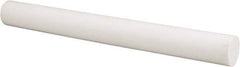 Made in USA - 1' Long, 1-1/4" Diam, PTFE (Glass-Filled) Plastic Rod - +0.005 Inch Length Tolerance - All Tool & Supply