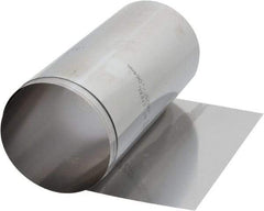 Made in USA - 100 Inch Long x 6 Inch Wide x 0.0025 Inch Thick, Roll Shim Stock - Steel - All Tool & Supply