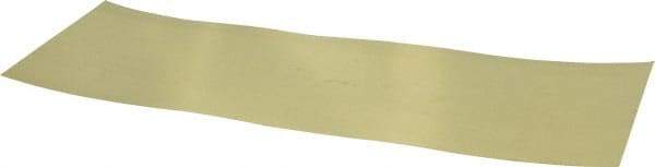 Made in USA - 10 Piece, 18 Inch Long x 6 Inch Wide x 0.005 Inch Thick, Shim Sheet Stock - Brass - All Tool & Supply