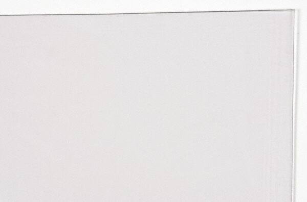 Made in USA - 1 Piece, 21" Wide x 51" Long Plastic Shim Stock Sheet - Clear (Color), ±10% Tolerance - All Tool & Supply