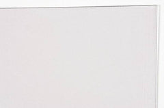 Made in USA - 1 Piece, 21" Wide x 51" Long Plastic Shim Stock Sheet - Clear (Color), ±10% Tolerance - All Tool & Supply