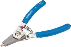 Channellock - 3/8 to 2" Ring Internal, 1/4 to 2" Ring, External, Combination Retaining Ring Pliers - Features Interchangeable Tips - All Tool & Supply