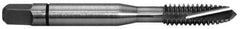 Balax - #8-32 UNC, 3 Flute, Bright Finish, Powdered Metal Spiral Point Tap - Plug Chamfer, Right Hand Thread, 2-1/8" OAL, 1/2" Thread Length, 0.168" Shank Diam, Series BX150 - Exact Industrial Supply