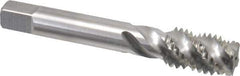 Balax - 5/8-11 UNC 4 Flute Modified Bottoming Spiral Flute Tap - Powdered Metal, Bright Finish, 3-13/16" OAL, Right Hand Flute, Right Hand Thread, Oversize, H7, Series BX200 - All Tool & Supply