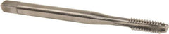 Balax - #6-32 UNC 3 Flute Bright Finish Cobalt Straight Flute Machine Tap - Bottoming, Right Hand Thread, 2" OAL, 0.48" Thread Length, H5 Limit, Oversize - All Tool & Supply