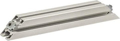 80/20 Inc. - 40mm Wide, Open Shelving Accessory/Component - Aluminum, Clear Anodized Finish, 320mm Long, Use with 4545 - All Tool & Supply