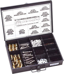 T&S Brass - 267 Pieces Boxed Faucet Repair Kit - Master Parts Kit Style - All Tool & Supply