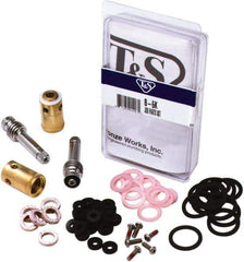 T&S Brass - 58 Pieces Two Handle Faucet Faucet Repair Kit - Complete Two Handle Repair Kit Style - All Tool & Supply