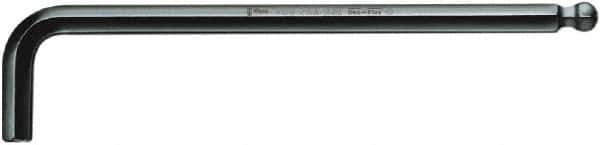 Wera - 5mm Hex, Long Arm, Hex Key - 160mm OAL, Metric System of Measurement - All Tool & Supply