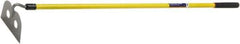 Ability One - 7" High x 10" Wide Round Steel Hoe - 62" Long Fiberglass Straight Handle - All Tool & Supply