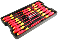 19PC CUSH GRIP SCREWDRIVER SET - All Tool & Supply