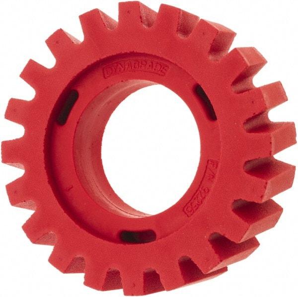 Dynabrade - 4" Diam Angle & Disc Grinder Eraser Wheel - For Use with Dynazip Eraser Tools - All Tool & Supply