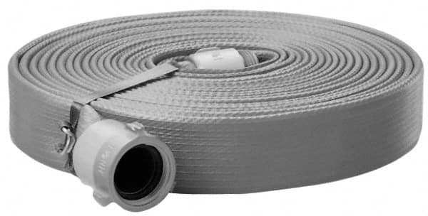 Made in USA - 1-1/2" Inside x 1-13/16" Outside Diam, 100' Washdown Hose - All Tool & Supply