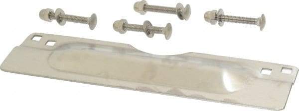 Don-Jo - 11" Long x 3" Wide, Latch Protector - Stainless Steel - All Tool & Supply